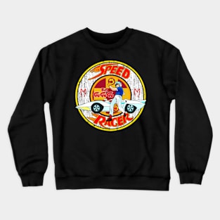 go speed racer go... go.. go.. Crewneck Sweatshirt